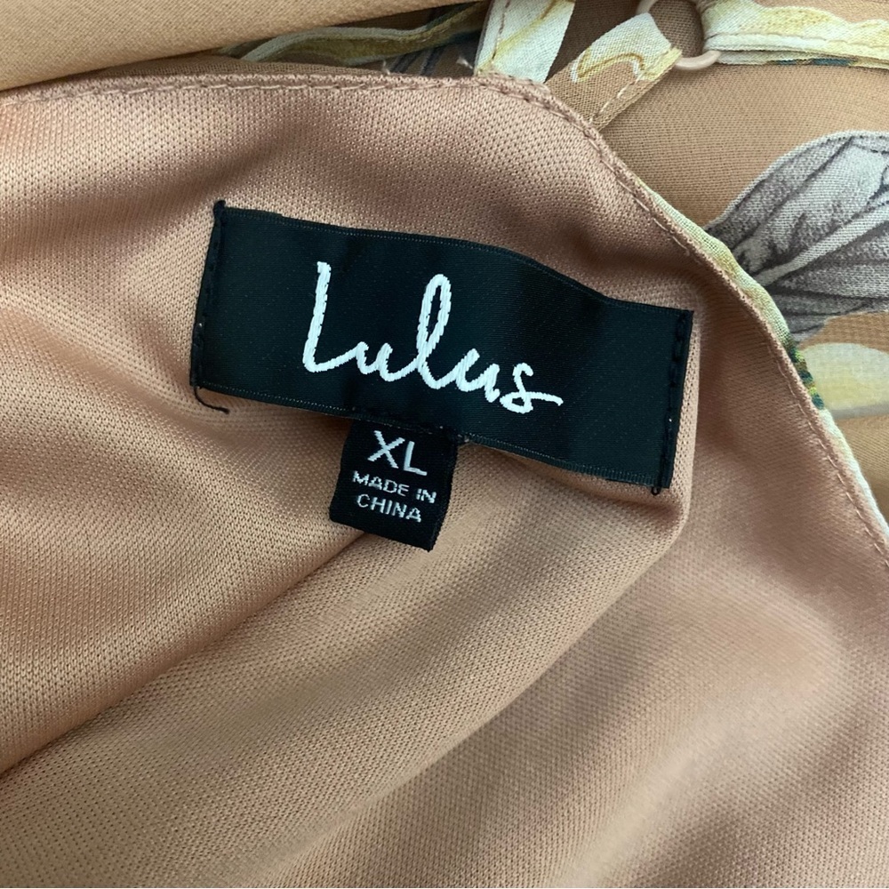 Lulu’s | All Mine Rusty Rose Floral Maxi Dress View 6